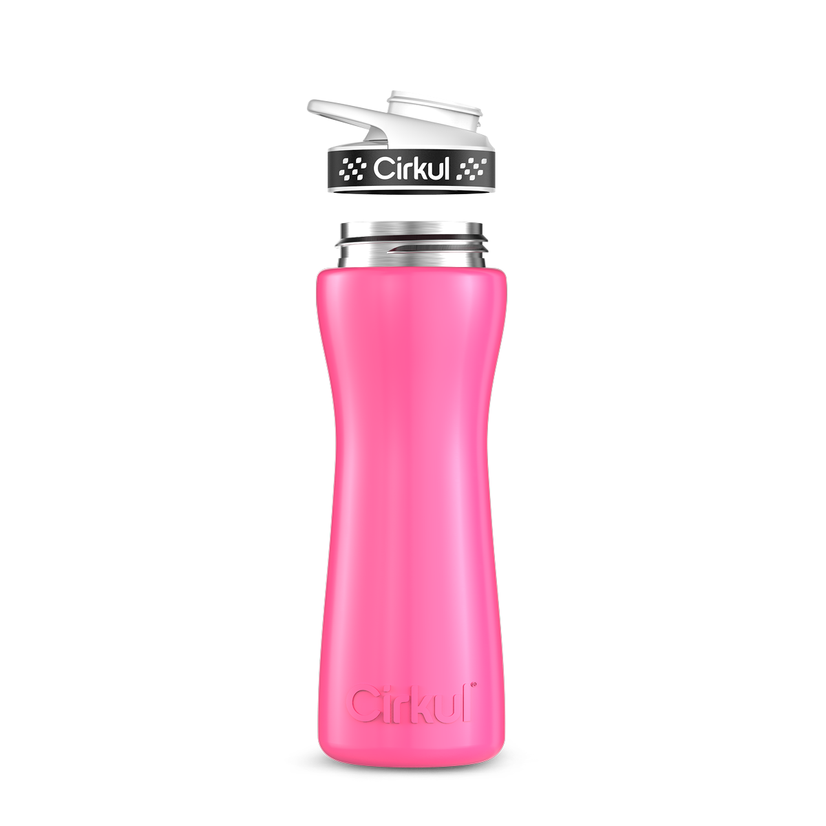 22oz. Stainless Steel Bottle & Comfort Grip Lid